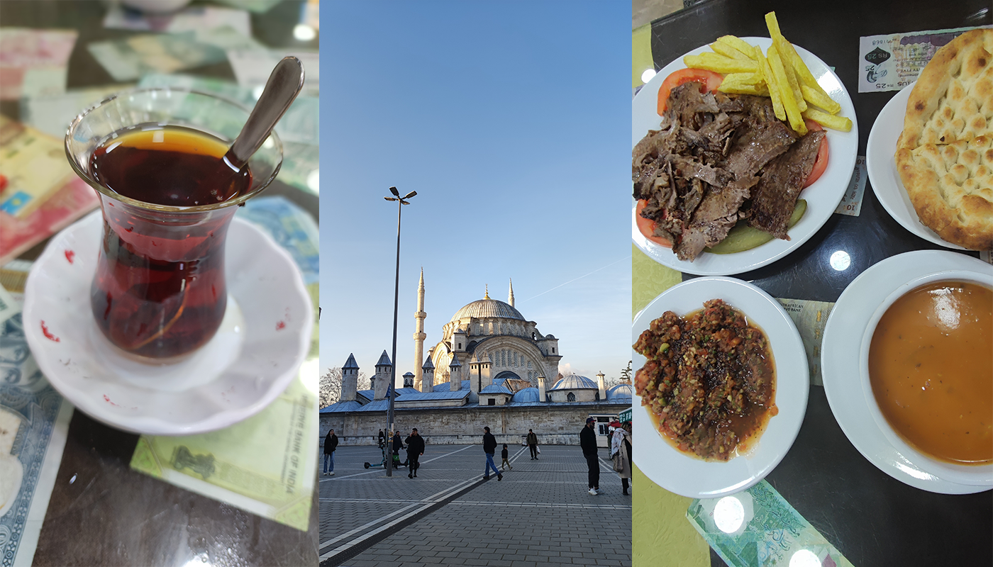 comida tipica estambul, chai, te turco, mezquita, turismo accesible, wheelchair traveler in istanbul